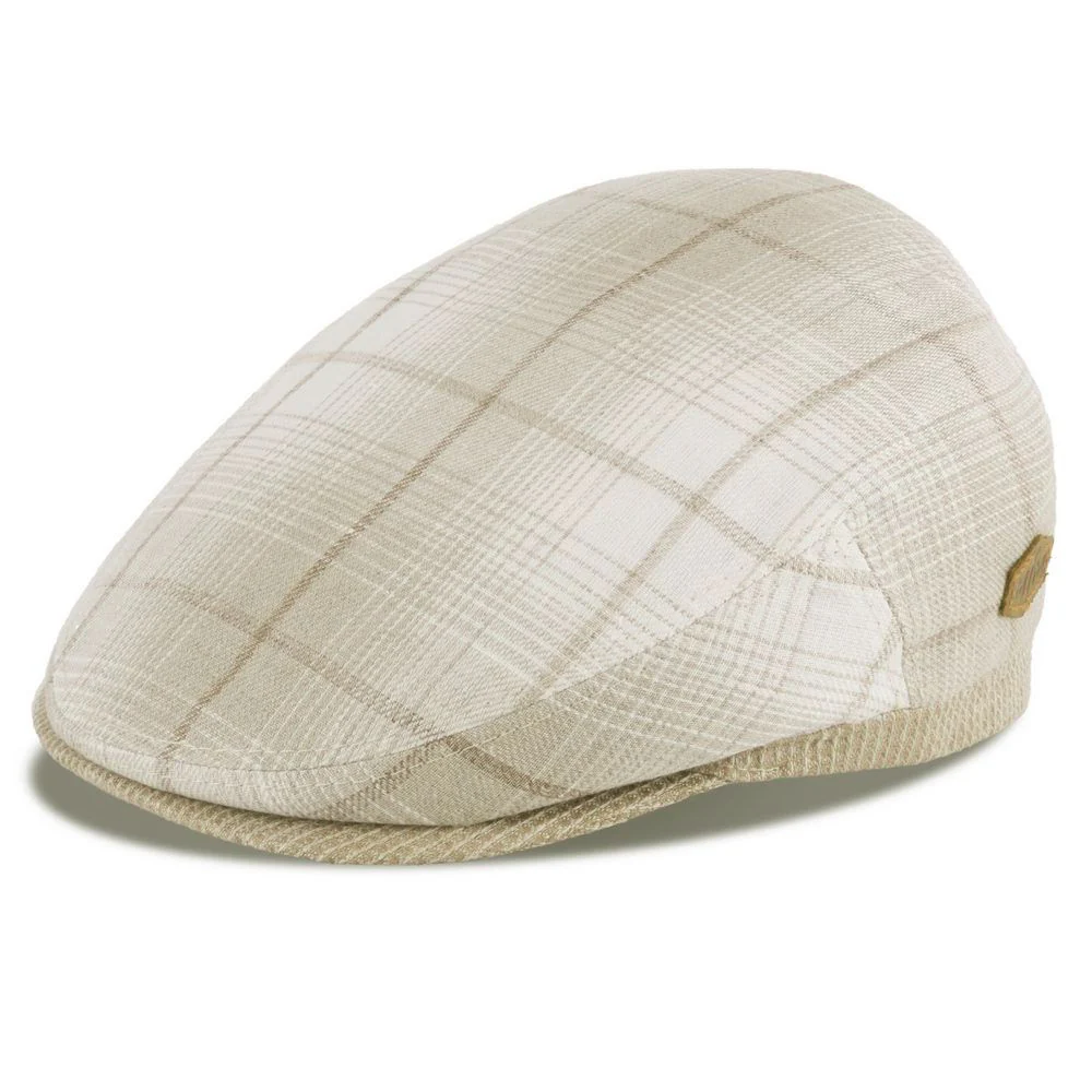 MJM Jordan Flat Cap – Organic Beige Ternet Hamp