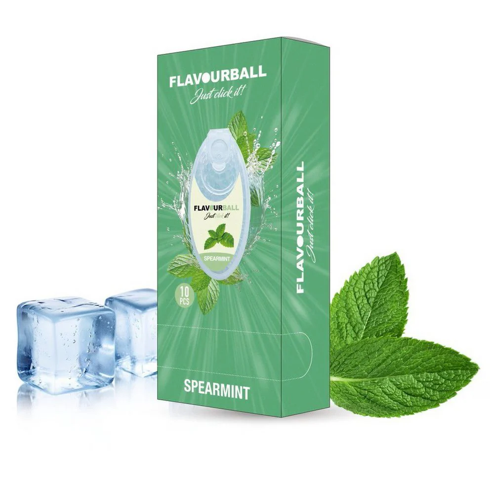 10 x 100 st Spearmint Flavor Balls in Pod