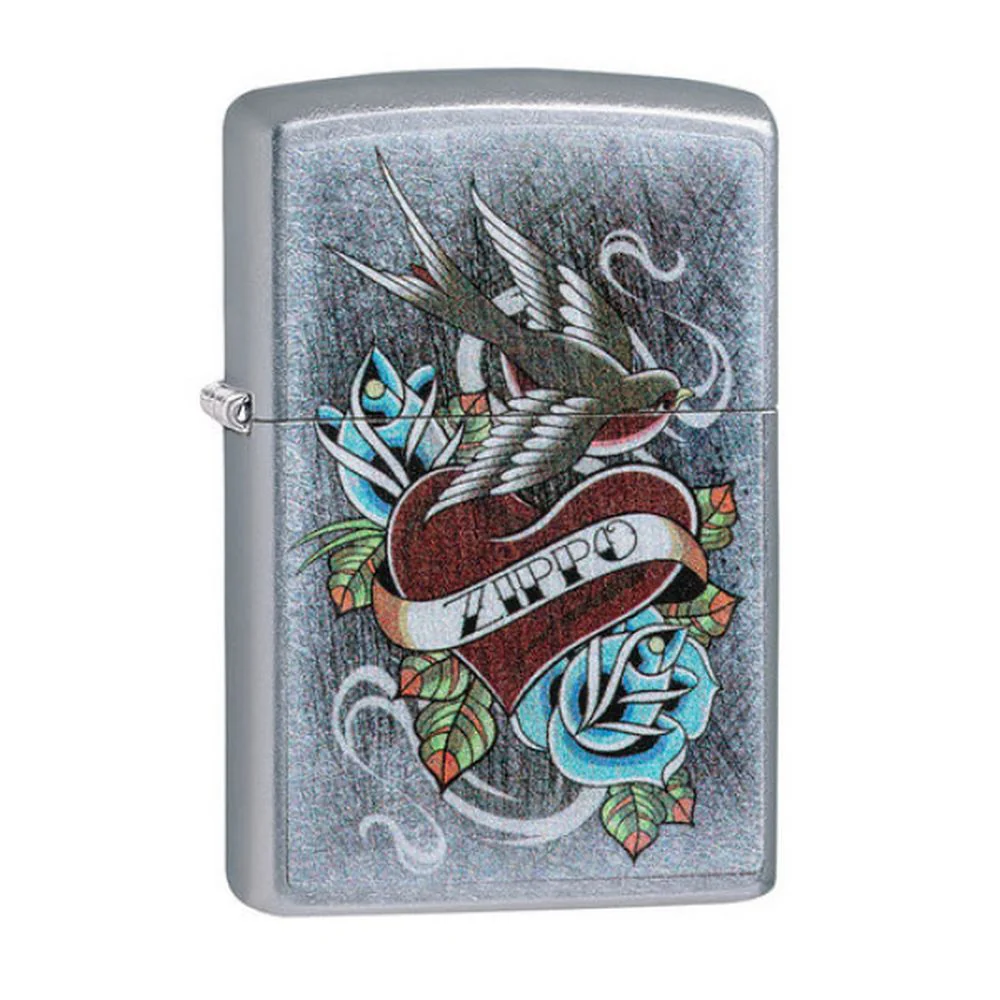 Original Zippo Lighter – Vintage Tattoo Design