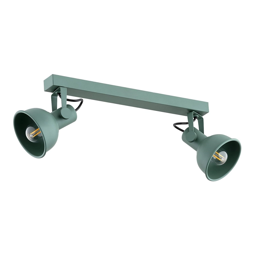 Argon 7174 – Spotlight LENORA 2xE14/7W/230V grön