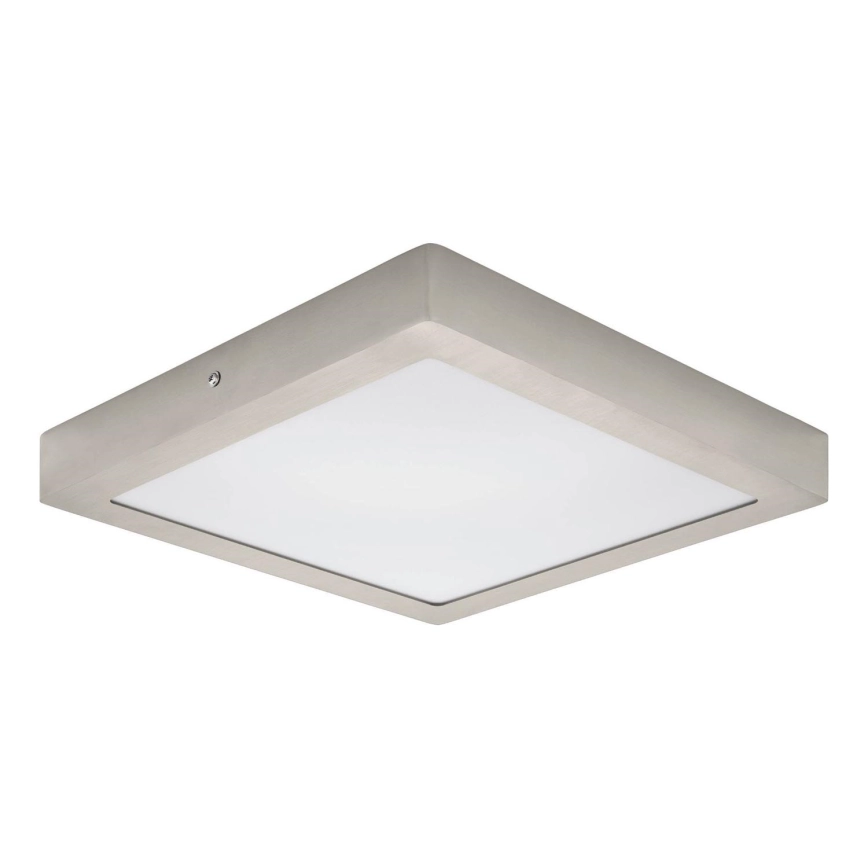 Eglo 64728 – LED taklampa FUEVA PRO LED/25W/230V 3000K 30×30 cm matt krom