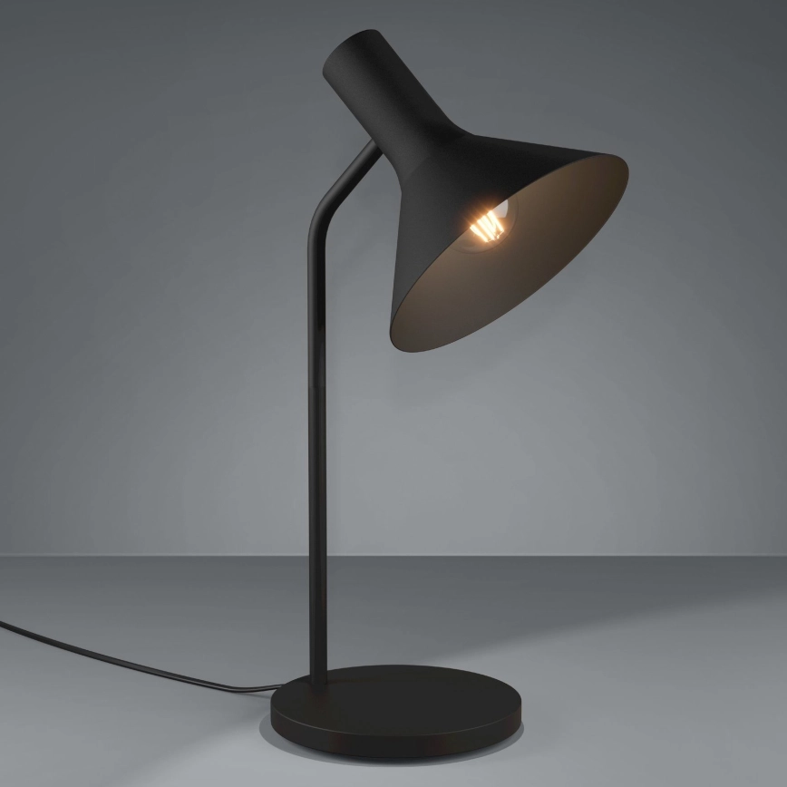 Eglo – Bordslampa 1xE27/28W/230V svart