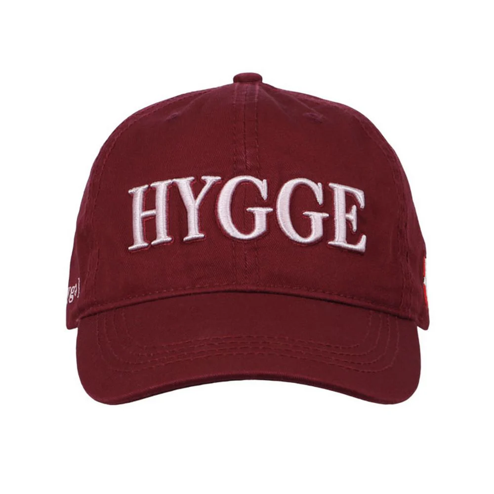 Danska hygge baseballmössa – röd