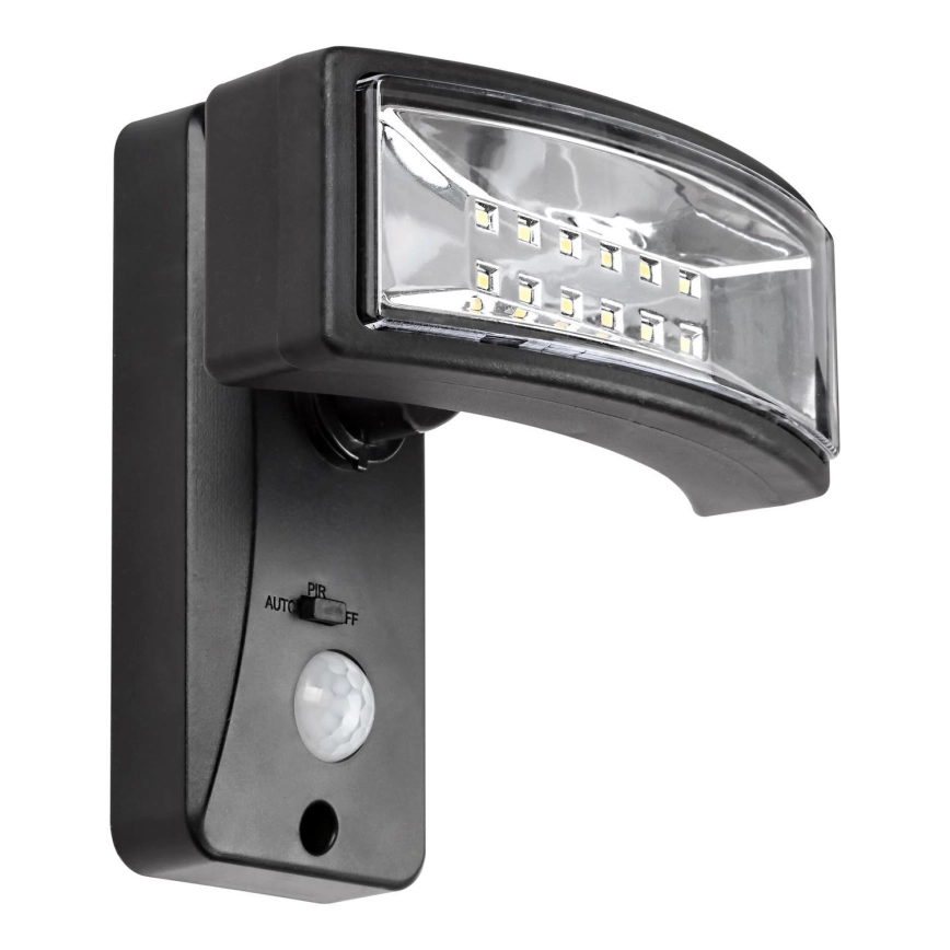Rabalux – LED solcellslampa med sensor LED/2,4W/3,7V IP44 1200 mAh