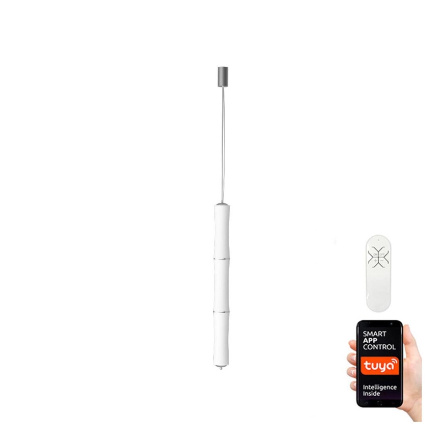 Immax NEO 07104L – LED dimbar taklampa BAMBOOS LED/45W/230V 135 cm Tuya + fjärrkontroll
