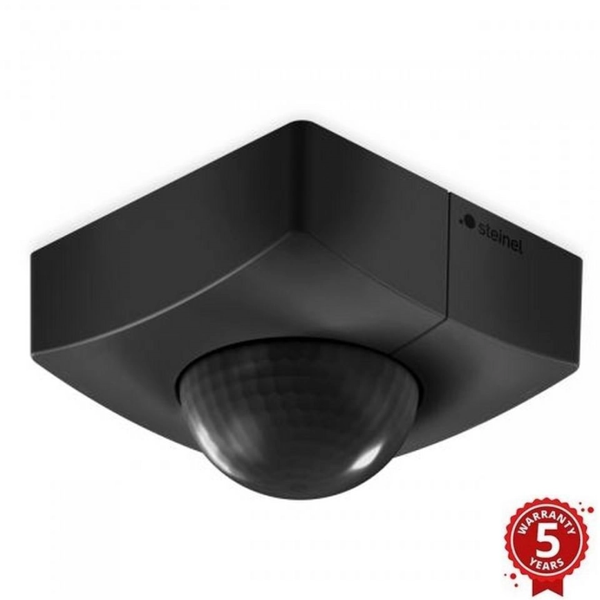 Steinel 068561 – Rörelsesensor IS 3360 40m V3 KNX IP54 fyrkant svart