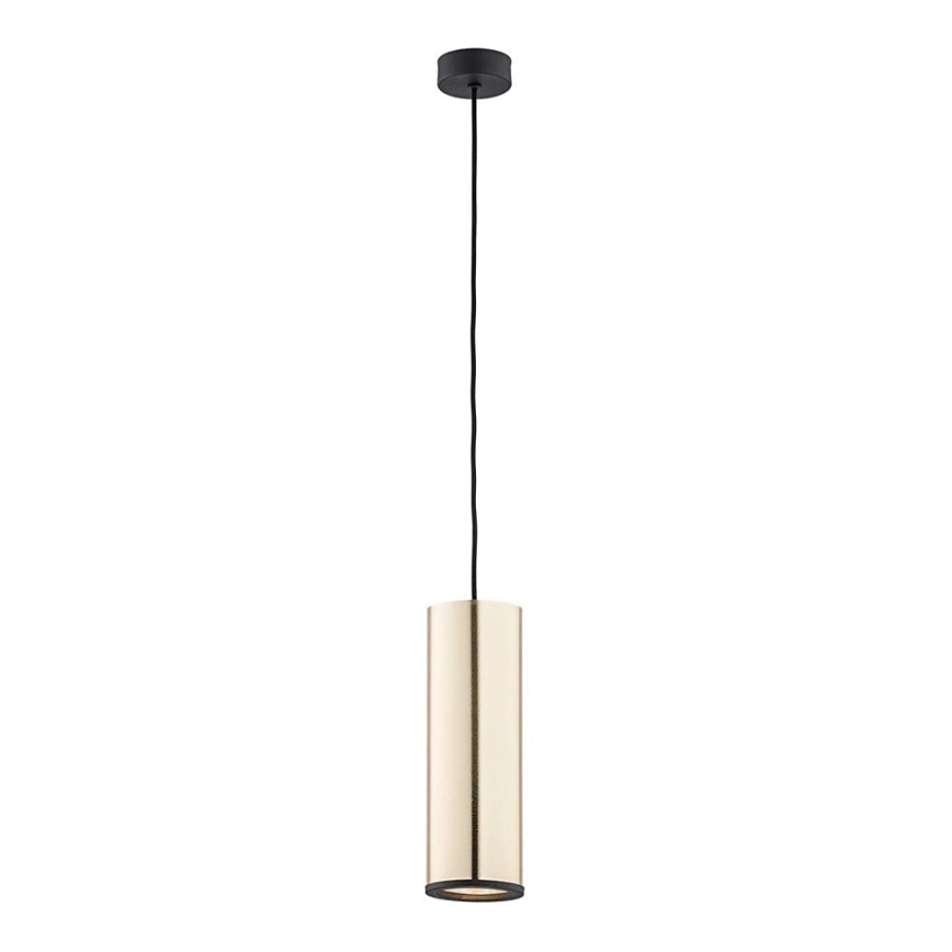 Argon 4246 – Ljuskrona med snöre LINEA 1xE27/15W/230V mässing/svart