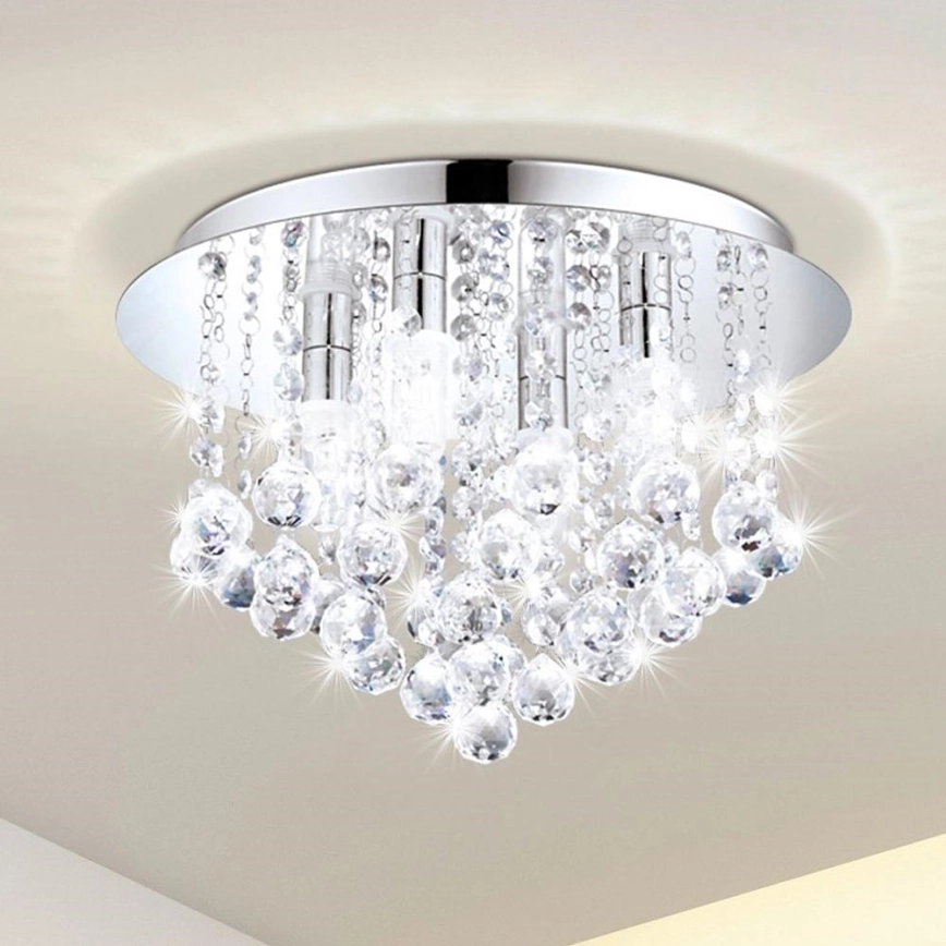 Eglo – LED Taklampa för badrum 4xG9/3W/230V IP44