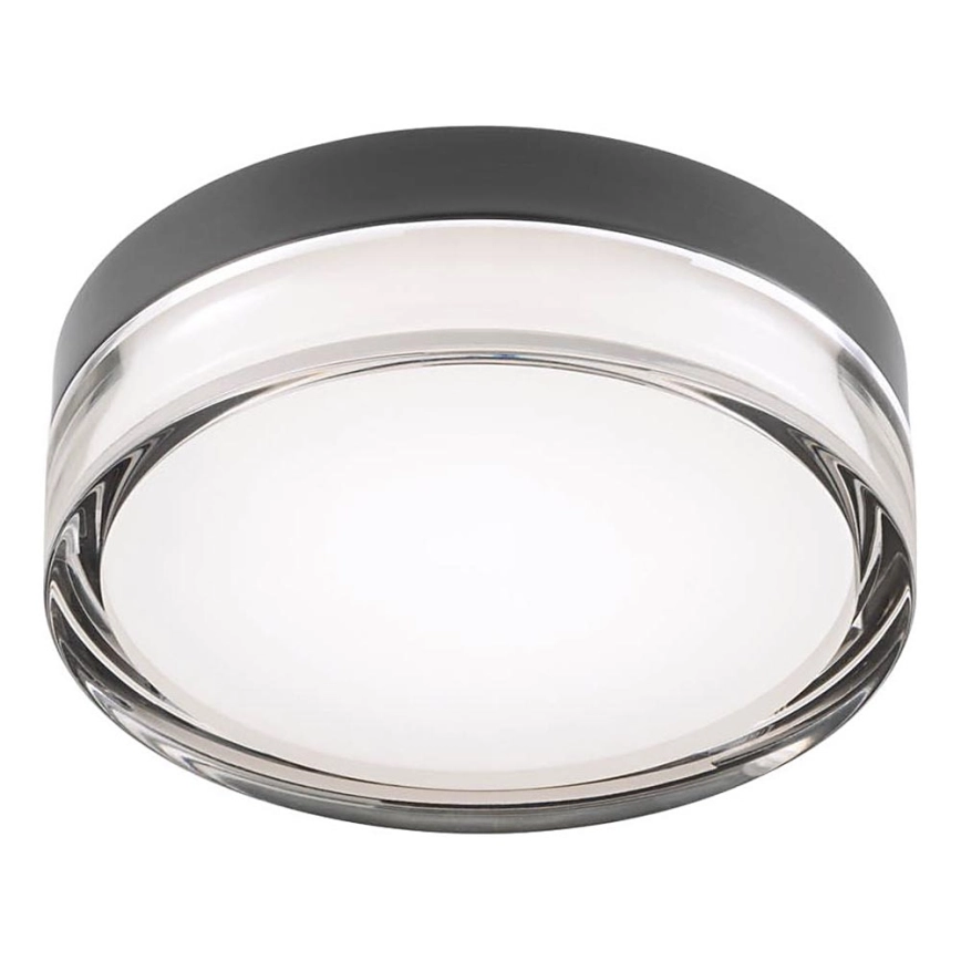 Redo 01-3733 – LED badrumstaklampa FRISBI LED/8W/230V Ø 15 cm CRI 90 IP44 svart
