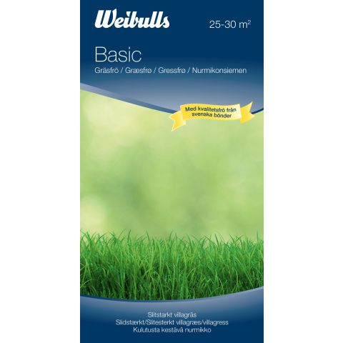 Weibulls Basic Gräsfrö 1 kg