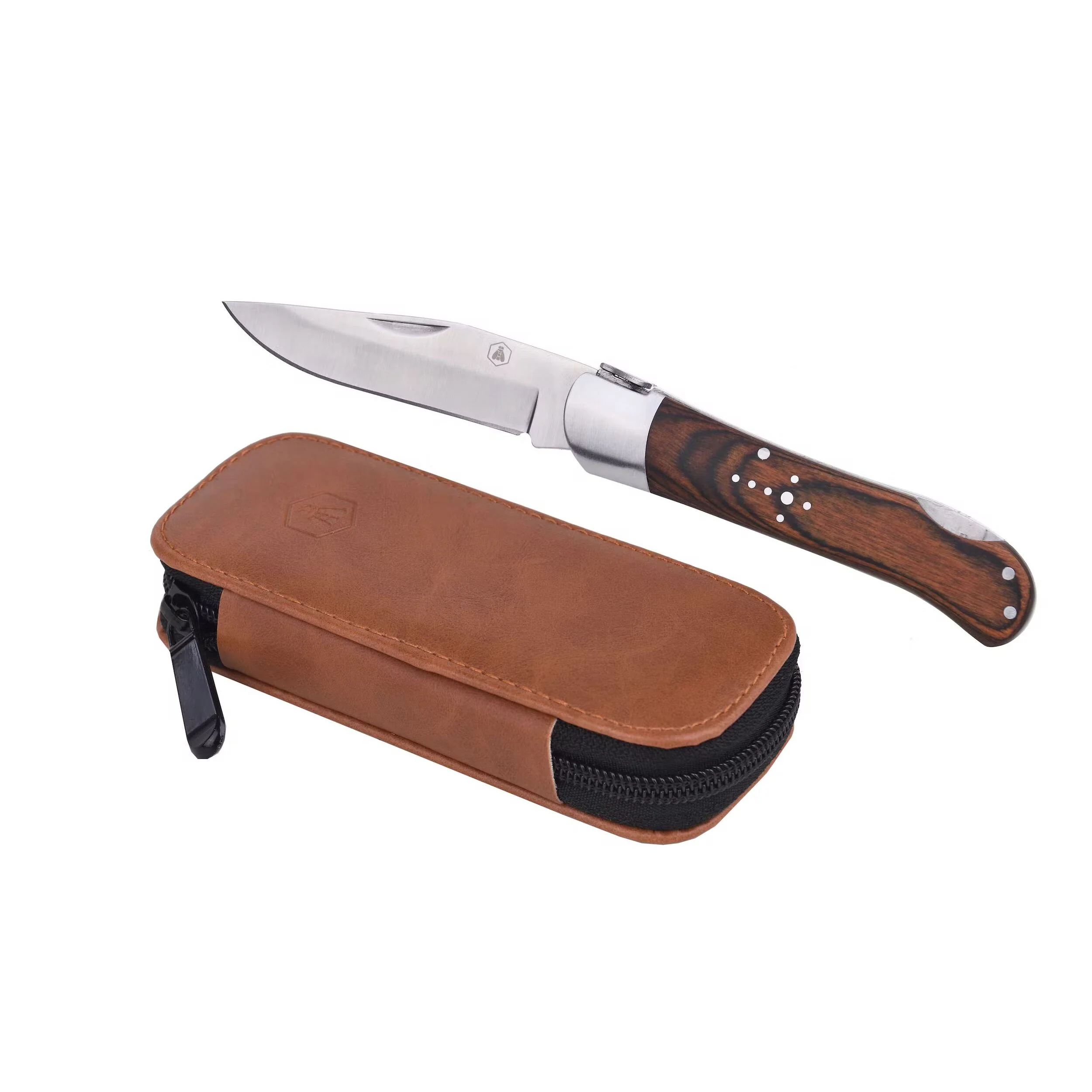 Laguiole fällkniv med mantel