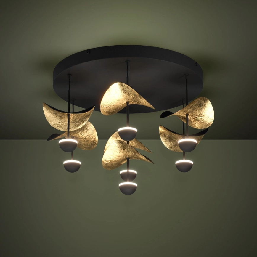 Eglo – LED Dimbar taklampa 7xLED/2,3W/230V 3000K