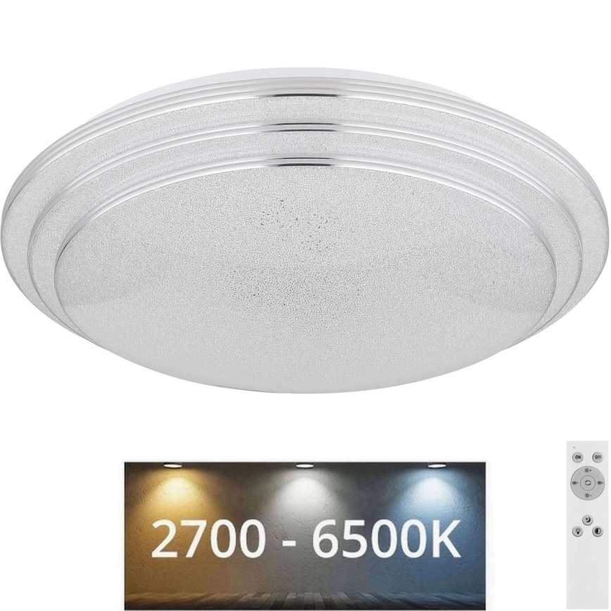 Globo – LED Dimbar taklampa LED/18W/230V diameter 40 cm 2700-6500K + fjärrkontroll