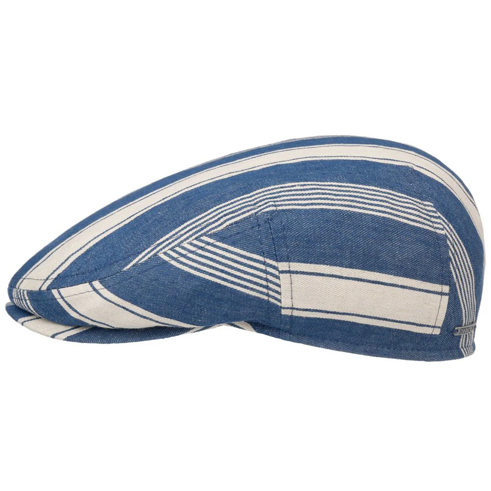 Stetson Driver Cap – Blårandig modell Badehotellet