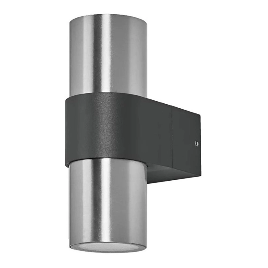 Ledvance – Utomhus vägglampa ENDURA ROTARY 2xGU10/5W/230V IP44