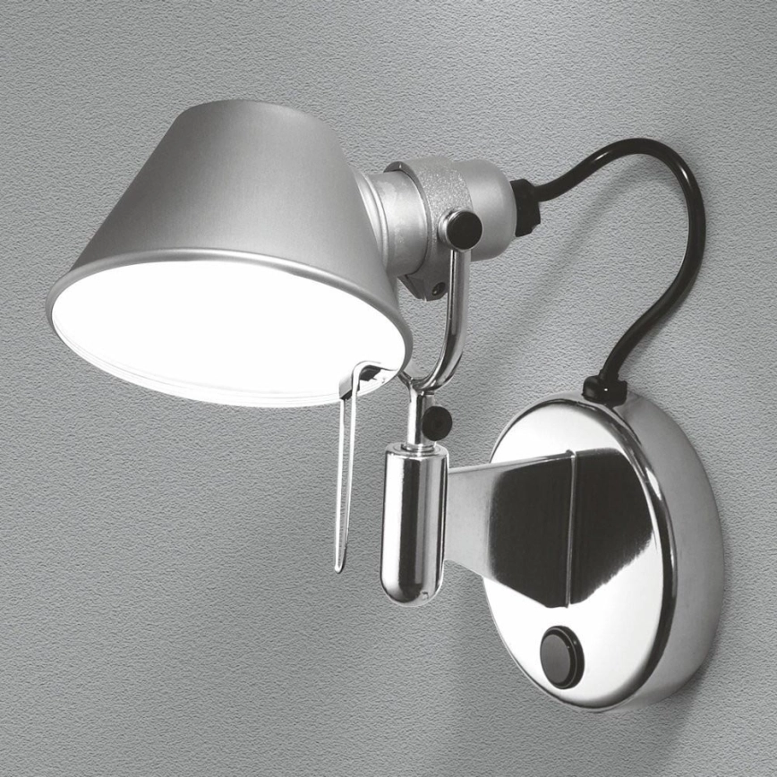 Artemide AR A029250 – Väggbelysning TOLOMEO FARETTO 1xE27/70W/230V