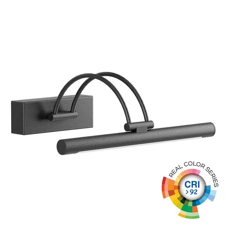 Redo 01-3469 – LED tavelbelysning IKON LED/7,3W/230V 29,5 cm CRI 92 svart