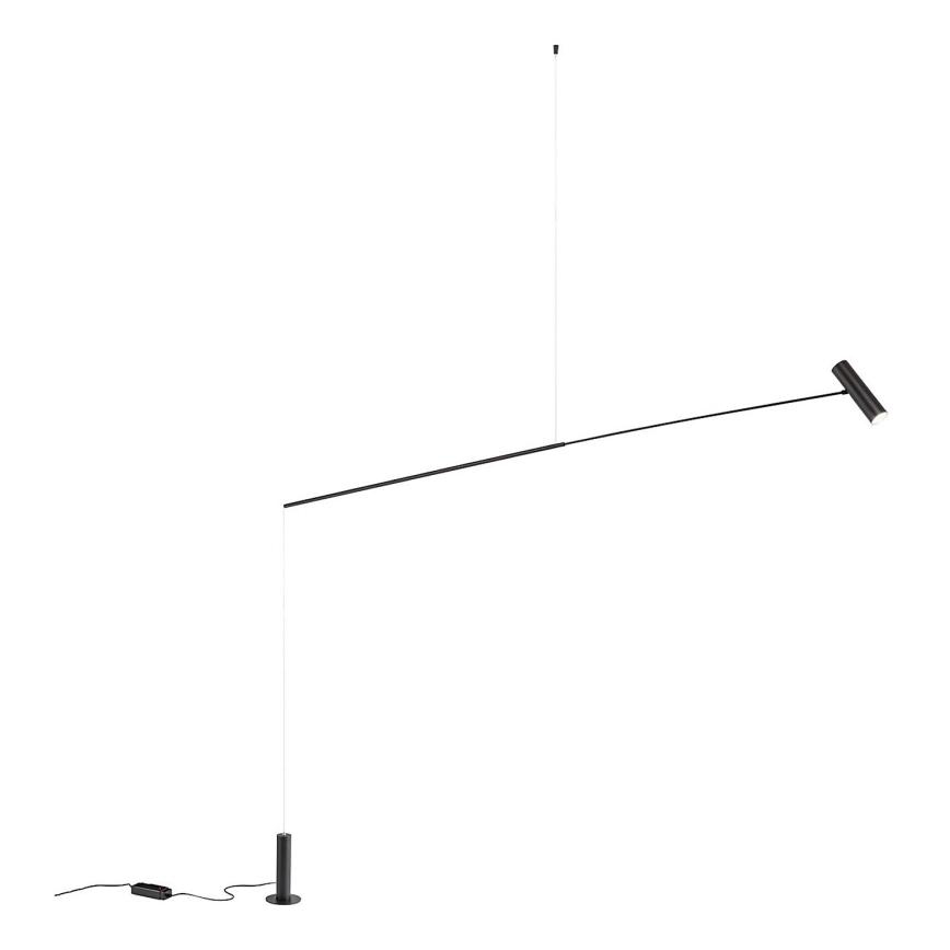 Redo 01-2695 – LED Dimbara golvlampa PICAS LED/12W/230V svart