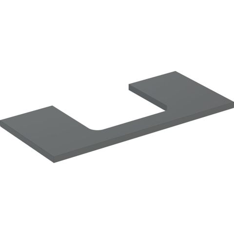 Geberit ONE 505.284.00.3 Bänkskiva 105 cm Lava