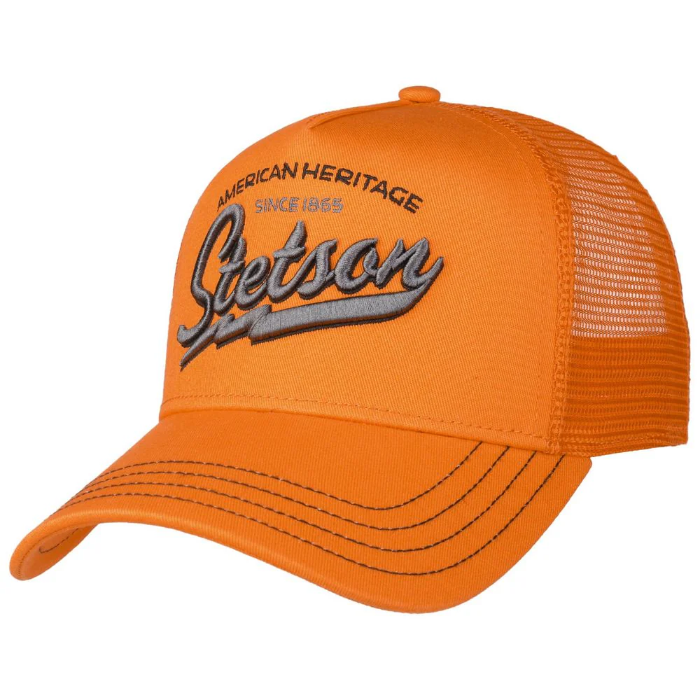 Stetson Trucker Keps American Heritage Classic Orange