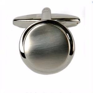 Manschettknappar albany silver