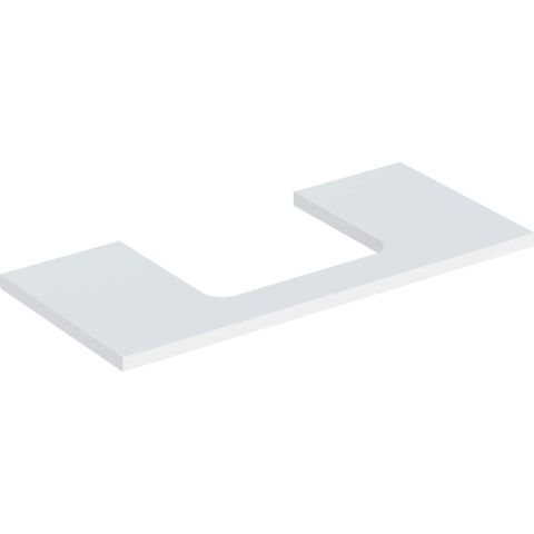 Geberit ONE 505.284.00.2 Bänkskiva 105 cm Vit, matt
