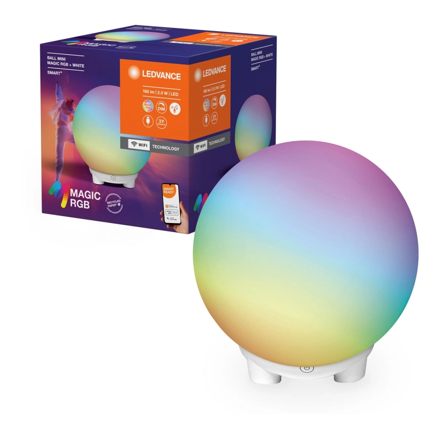 Ledvance – LED RGBW Dimmbar bordslampa SMART+ MAGIC LED/2,5W/5V 2200-6500K Wi-Fi