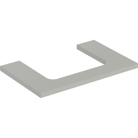 Geberit ONE 505.282.00.7 Bänkskiva 75 cm Grå