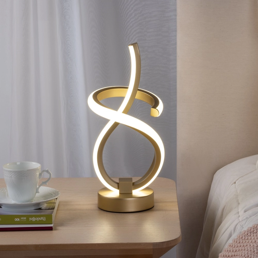 ONLI – LED bordslampa KIRA LED/10W/230V 4000K 28 cm guld