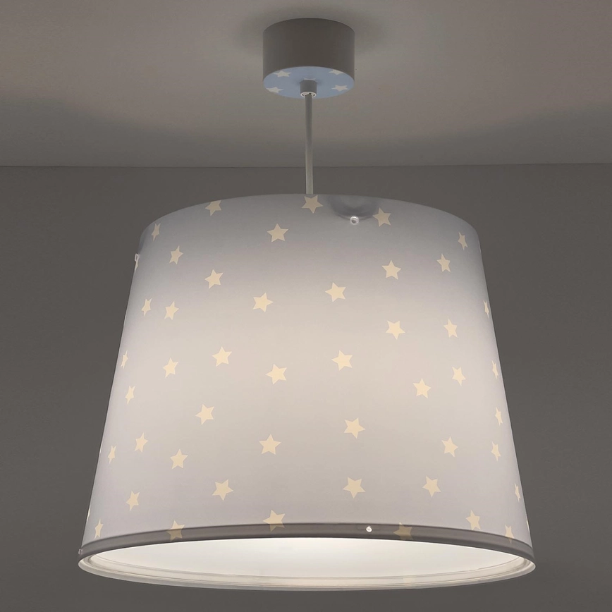 Dalber 82212T – Takkrona för barn  STAR LIGHT 1xE27/60W/230V blå