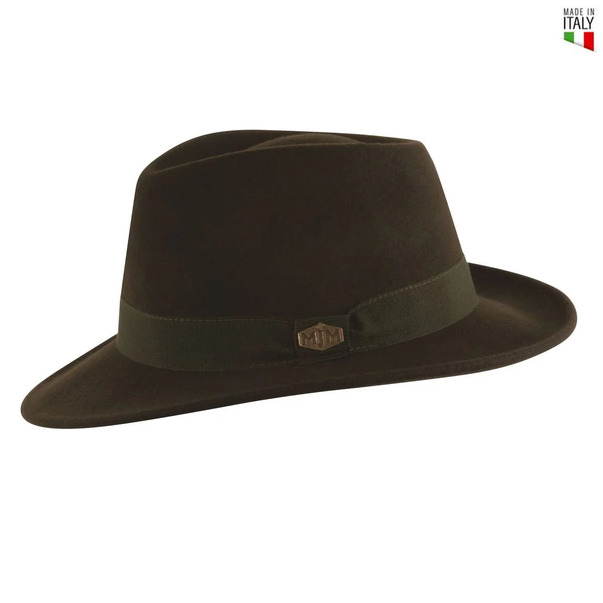 MJM Paul Loden Wool Filt Hat W&C – S (56 cm)
