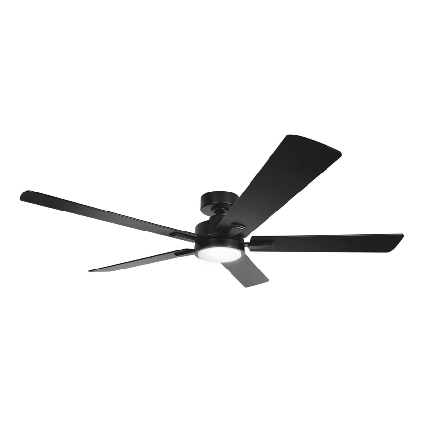 Aigostar – LED Dimbar takfläkt LED/20W/230V 2700-6500K 132cm brun + fjärrkontroll