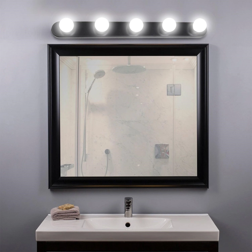 ONLI – Vägglampa HOLLYWOOD 5xE14/6W/230V svart