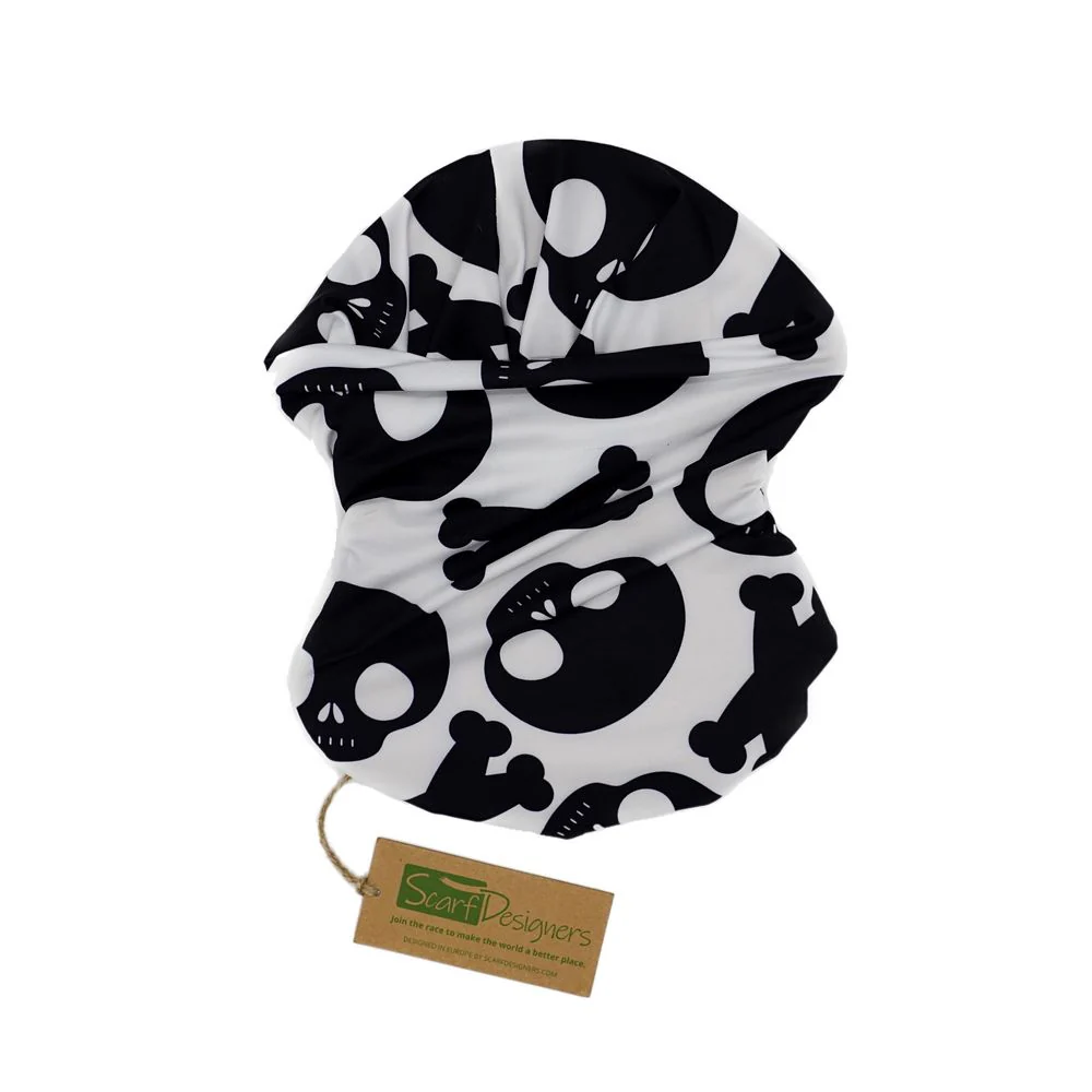 Black Skull Bandana – Multifunctions Scarf