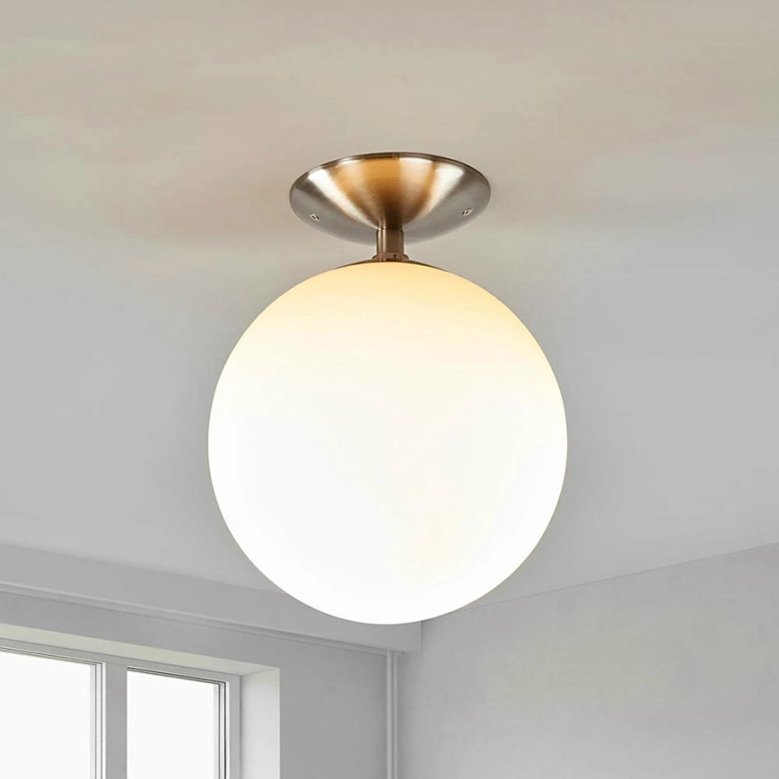 Eglo 75358 – LED RGBW dimbar taklampa RONDO-C 1xE27/7,5W/23V Ø 25 cm + fjärrkontroll