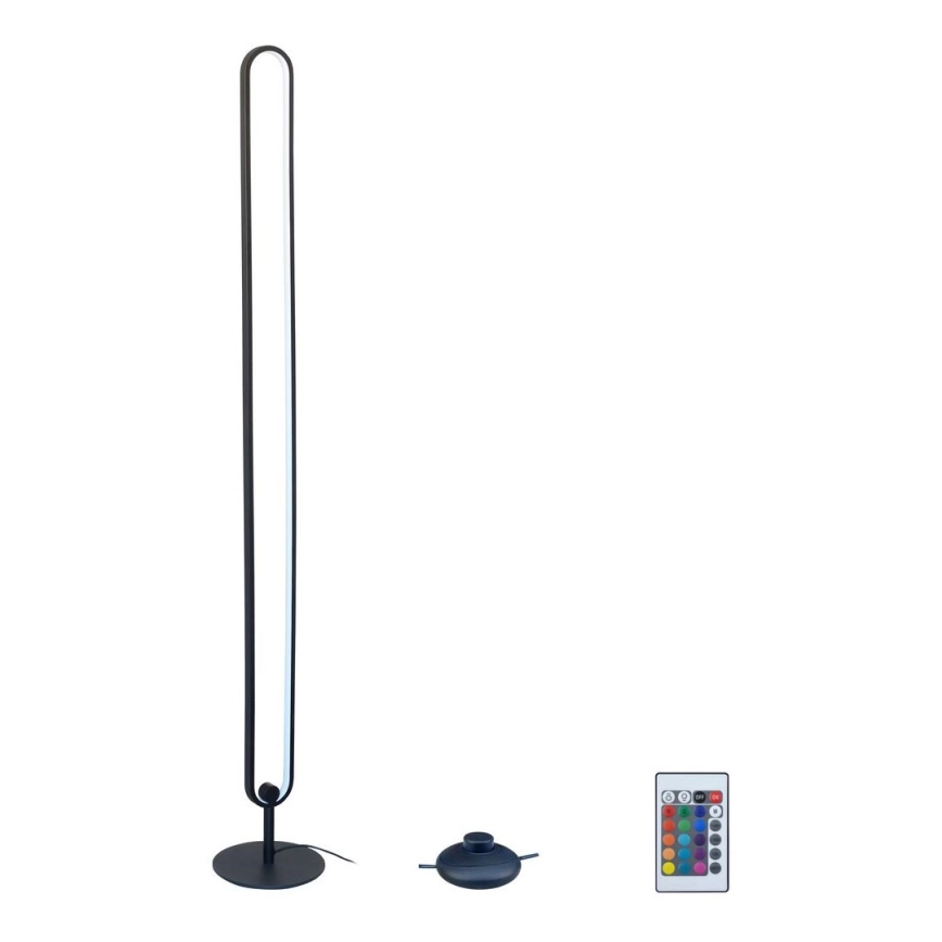 Rabalux – LED RGB Dimbar golvlampa LED/19W/230V + fjärrkontroll