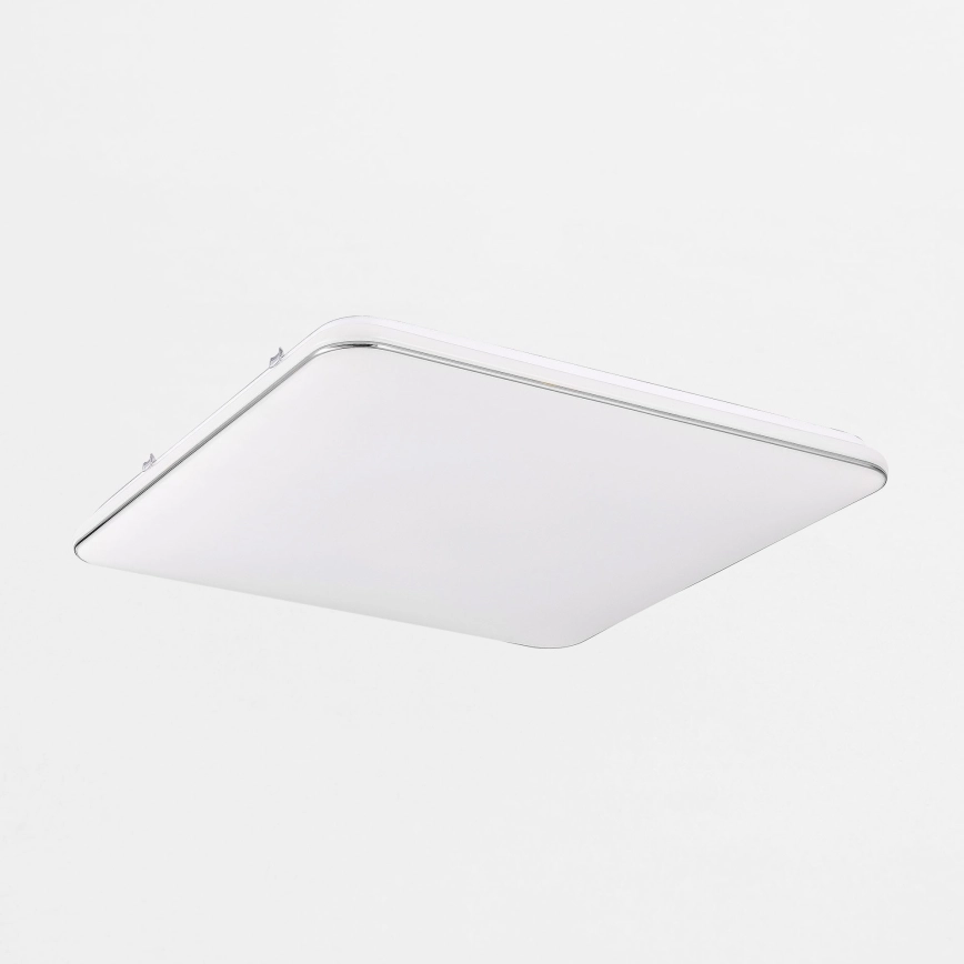 Zuma Line – LED Dimbar taklampa LED/48W/230V 53×53 cm skinande krom