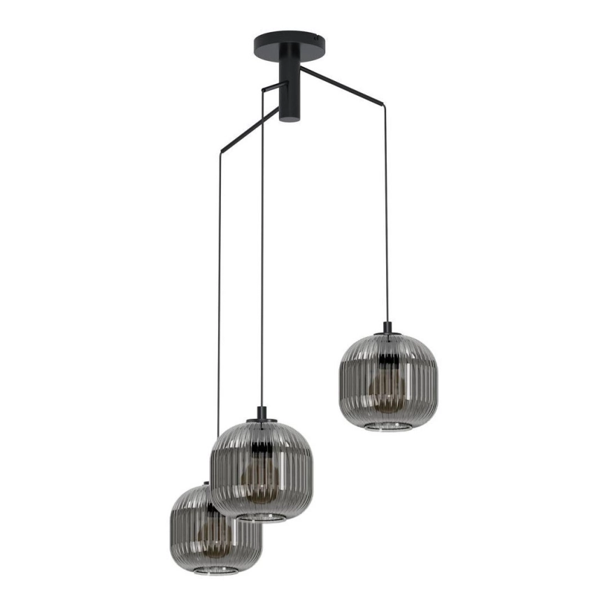Eglo 99373 – Takpendel med vajer MANTUNALLE 3xE27/40W/230V