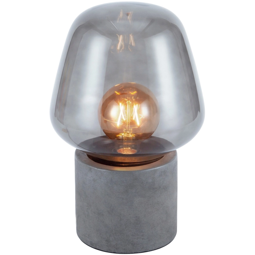 Nordlux – Bordslampa CHRISTINA 1xE27/25W/230V betong/grå