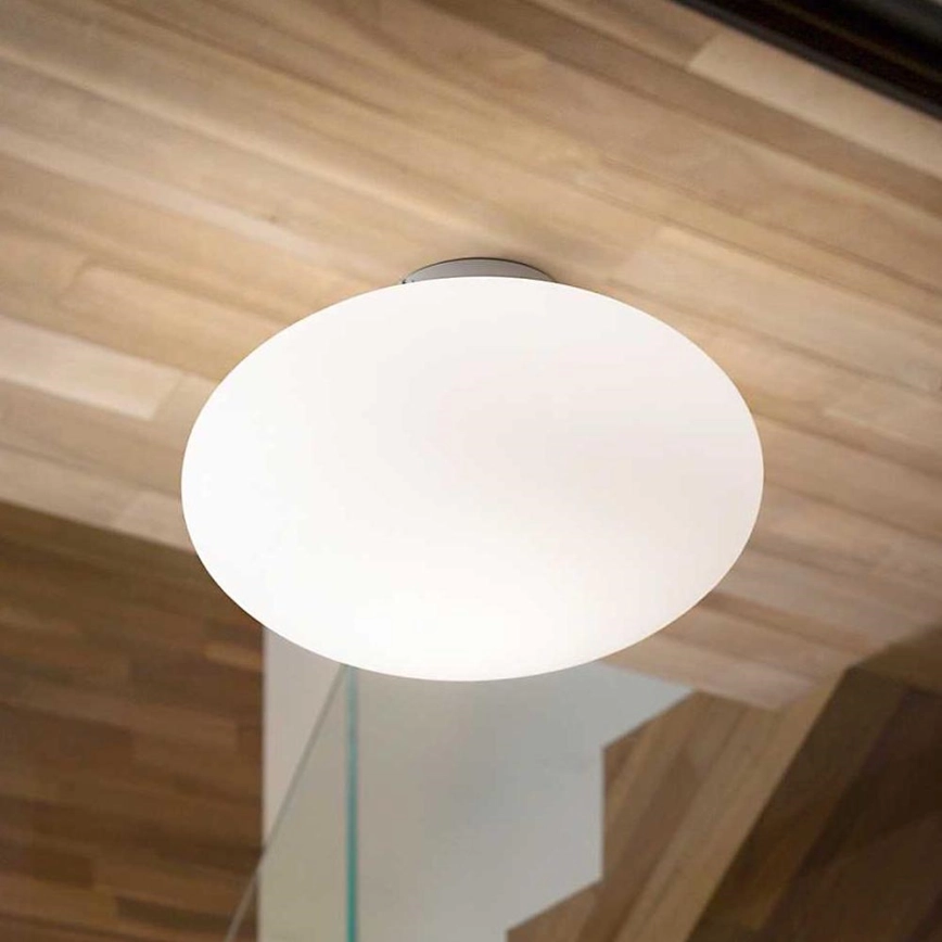 Ideal Lux – Taklampa CANDY 1xE27/42W/230V diameter 40 cm vit