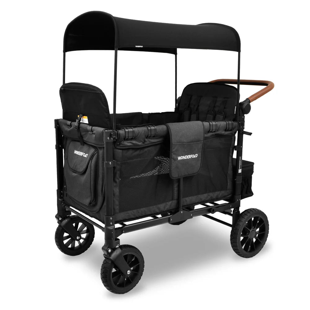 WonderFold W2 / W4 Luxe Stroller Wagon (2-sitsig / 4-sitsig)