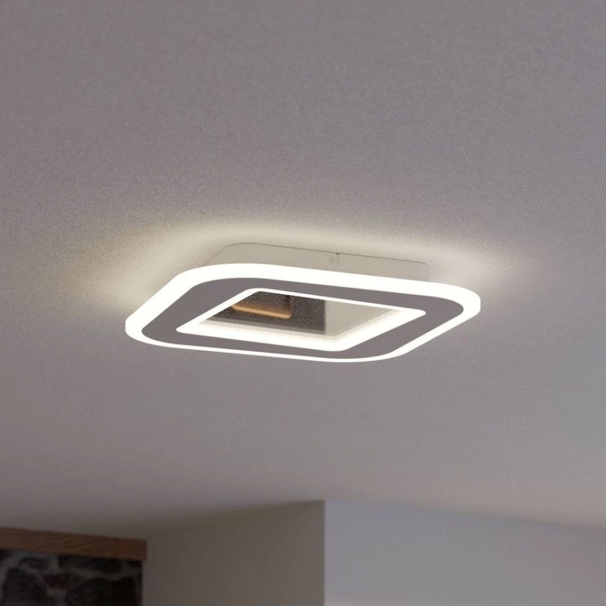 Eglo – LED Dimbar taklampa LED/20W/230V 2700-6500K vit + fjärrkontroll