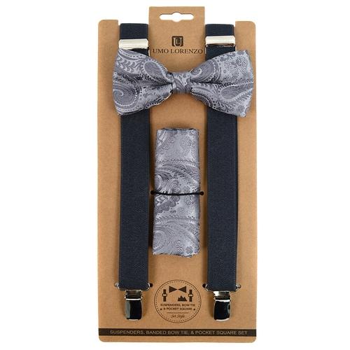 Festset – Charcoal Paisley