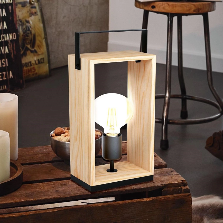 Eglo 43415 – Bordslampa FAMBOROUGH 1xE27/40W/230V