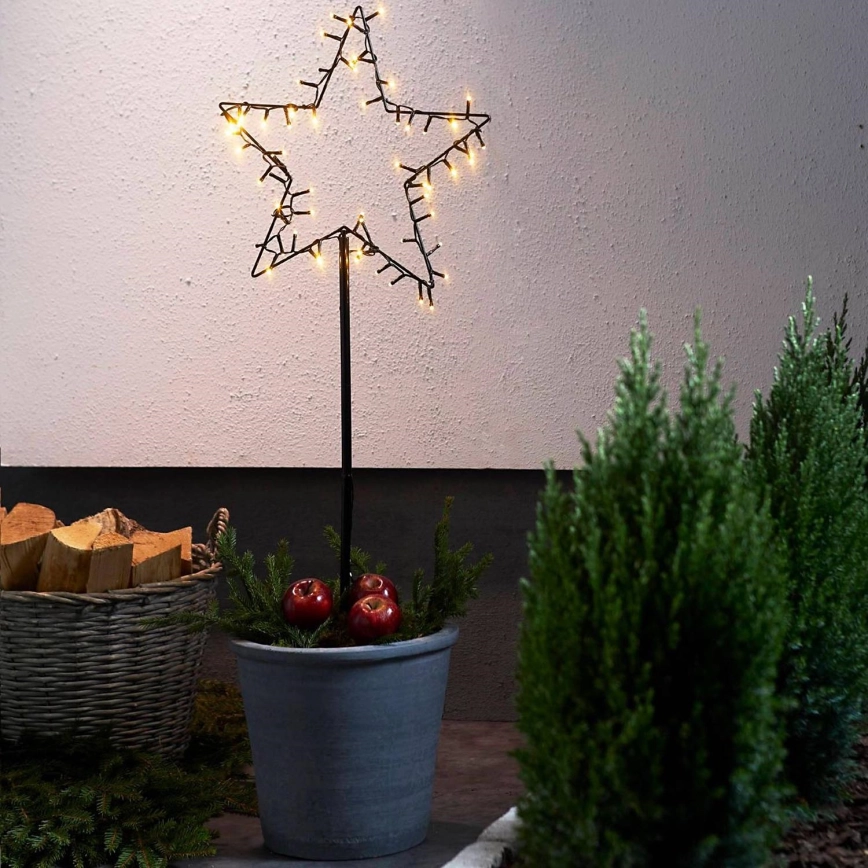Eglo – LED utomhus juldekoration LED/3xAA IP44 stjärna