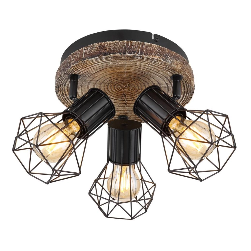 Globo – Spotlampa 3xE27/60W/230V