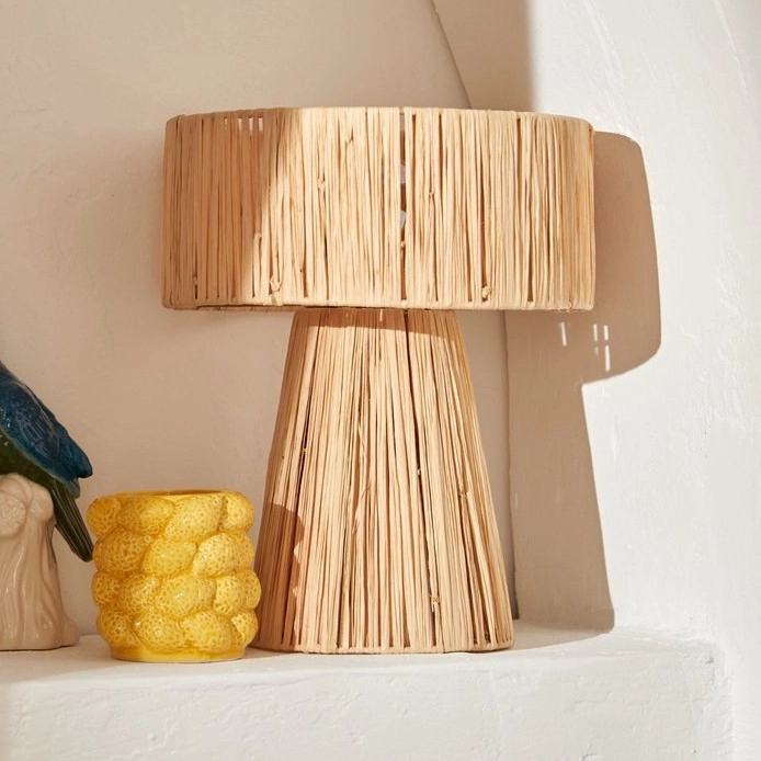 Atmosphera – Bordslampa ORANE 1xE27/40W/230V jute