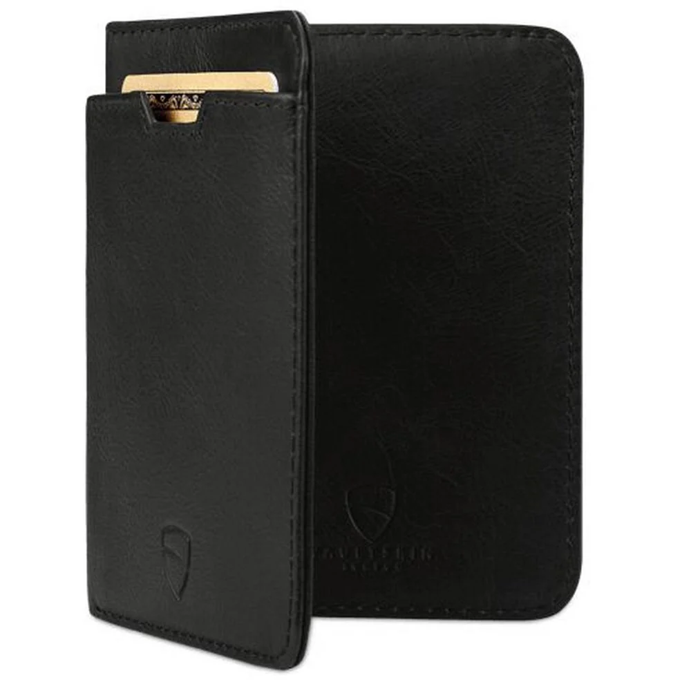 Vaultskin – City Card Plånbok med RFID -blockering – Svart