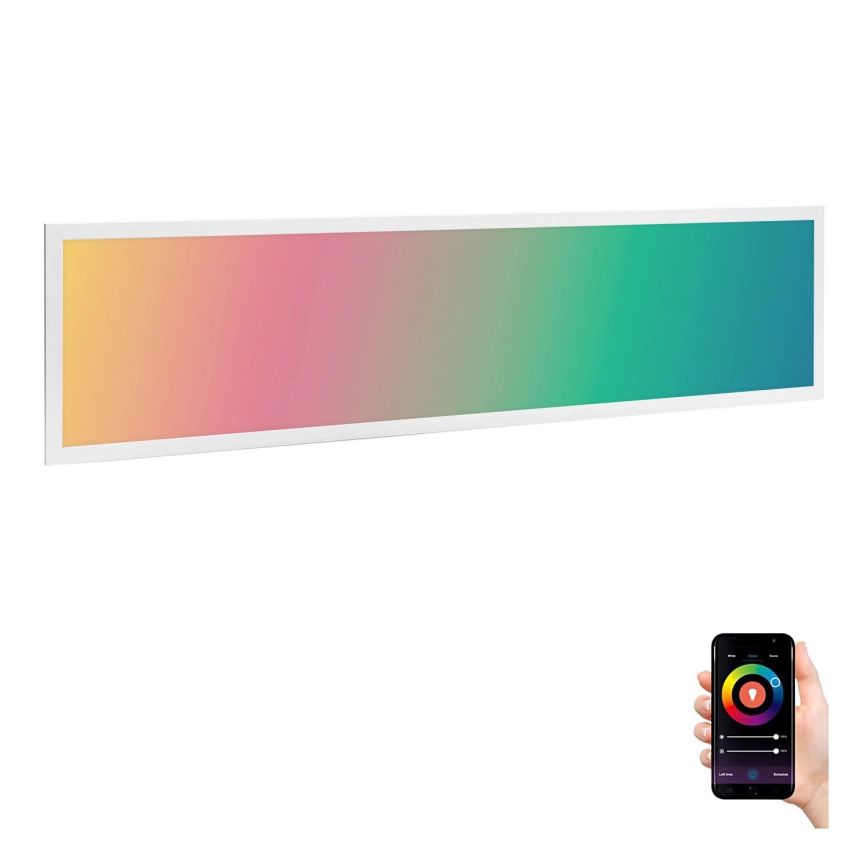 Aigostar – LED RGBW Dimmbar infälld takpanel MESH LED/36W/230V 2700-6500K 120×30 cm