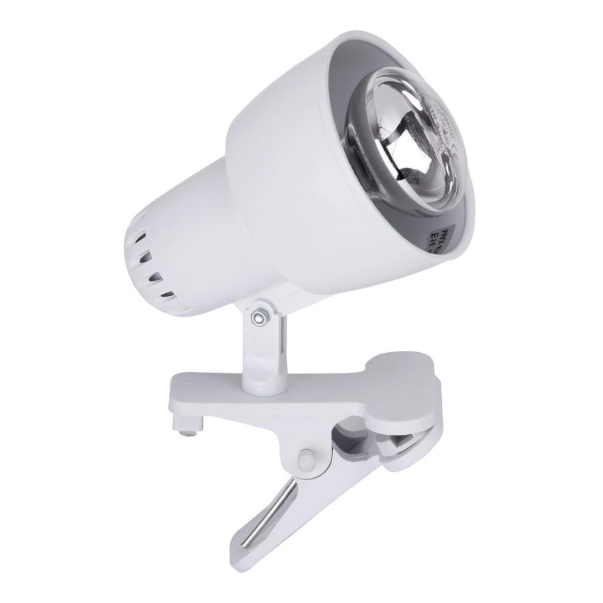 Rabalux 4356 – lampa med klämma 1xE14/40W/230V vit